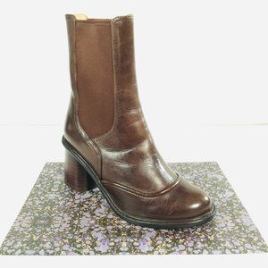 IMPEL: Oxford Style Calf High Boot